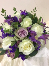 Pink and Purple Bouquets